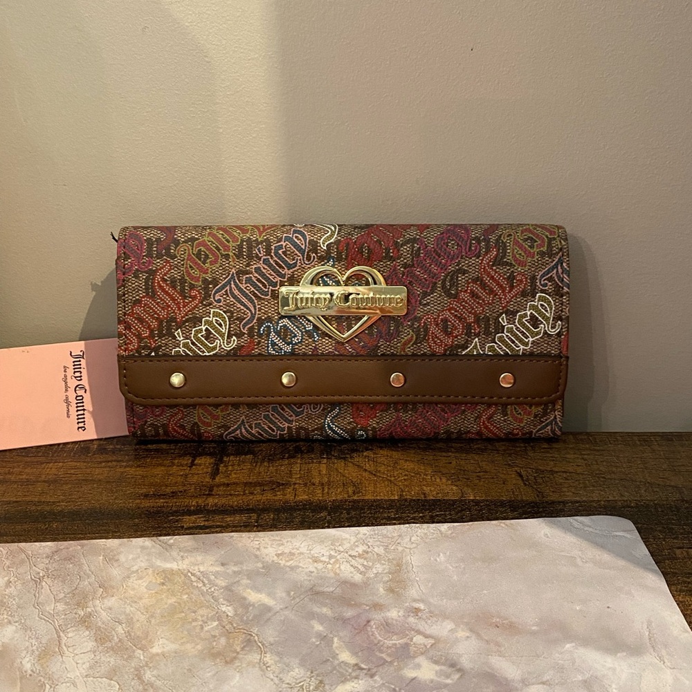 Juicy Couture Multicolor Logo Wallet - Picture 4 of 11